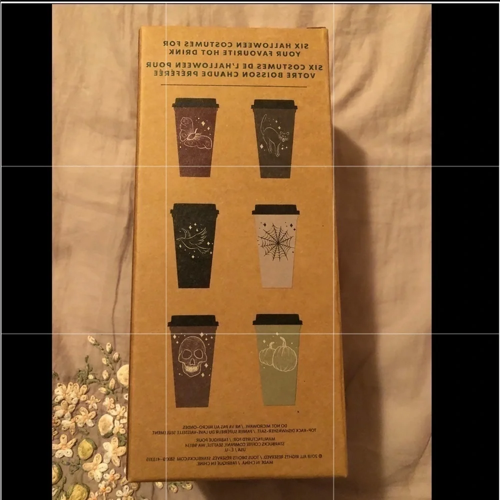 Starbucks 2019 Halloween Reusable Cup Set